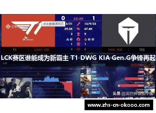 LCK赛区谁能成为新霸主 T1 DWG KIA Gen.G争锋再起